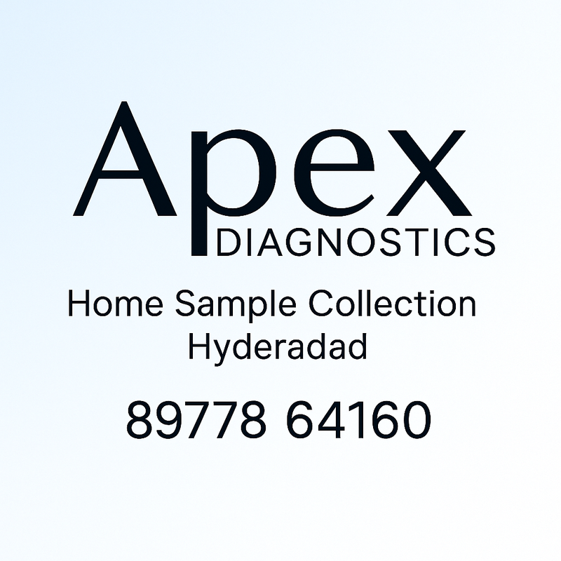 Apex Diagnostics – Convenient Home Sample Collection in Hyderabad