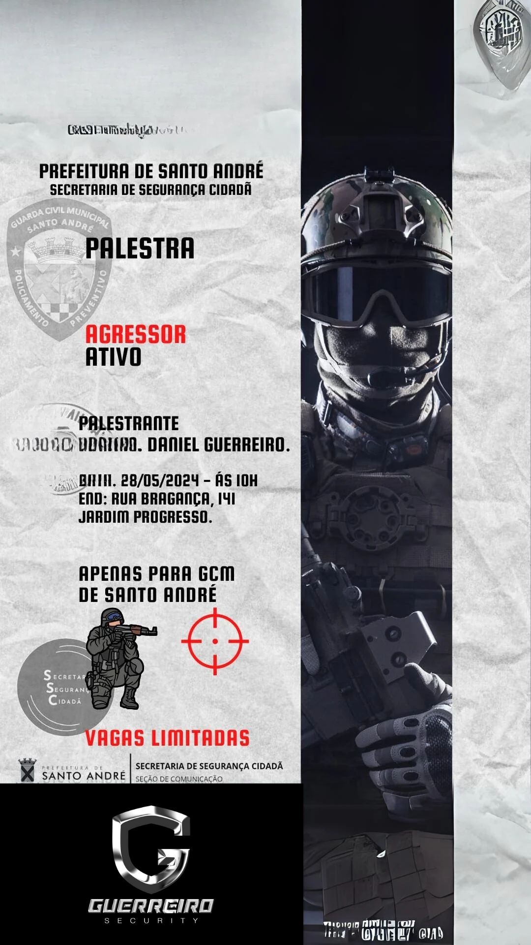 "Agressor Ativo - Pronta Resposta"