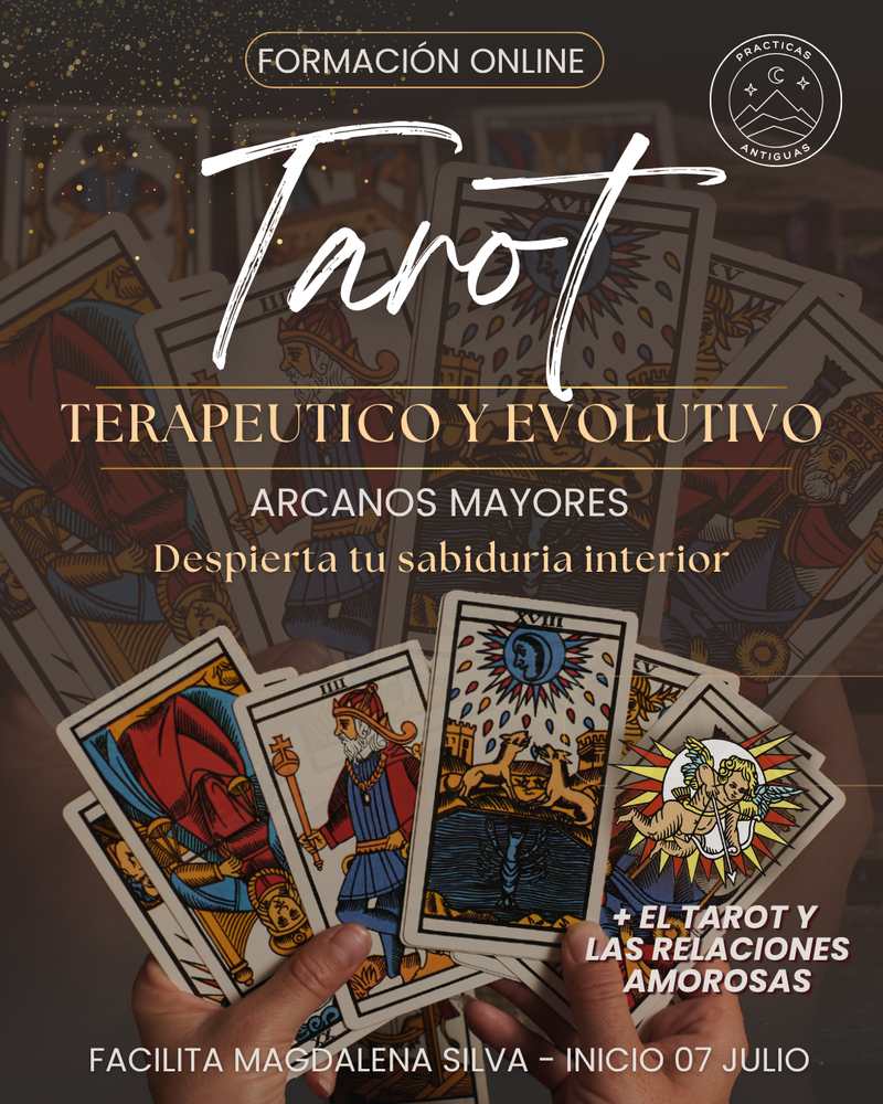 "TAROT  Terapéutico y Evolutivo"  Formación pre grabada