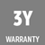 3-year warranty