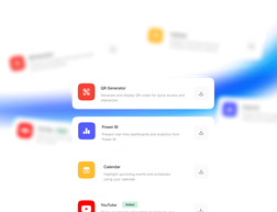 App marketplace & integrations