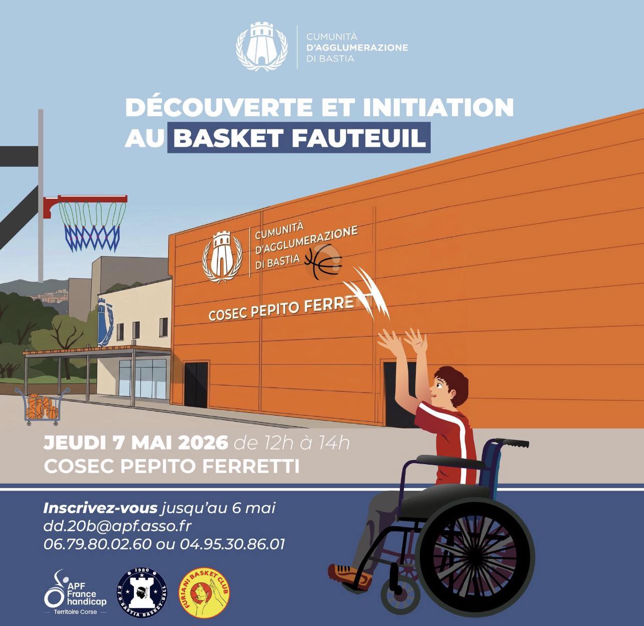Le basket fauteuil à l’honneur à Bastia : une initiation inclusive pour changer les regards