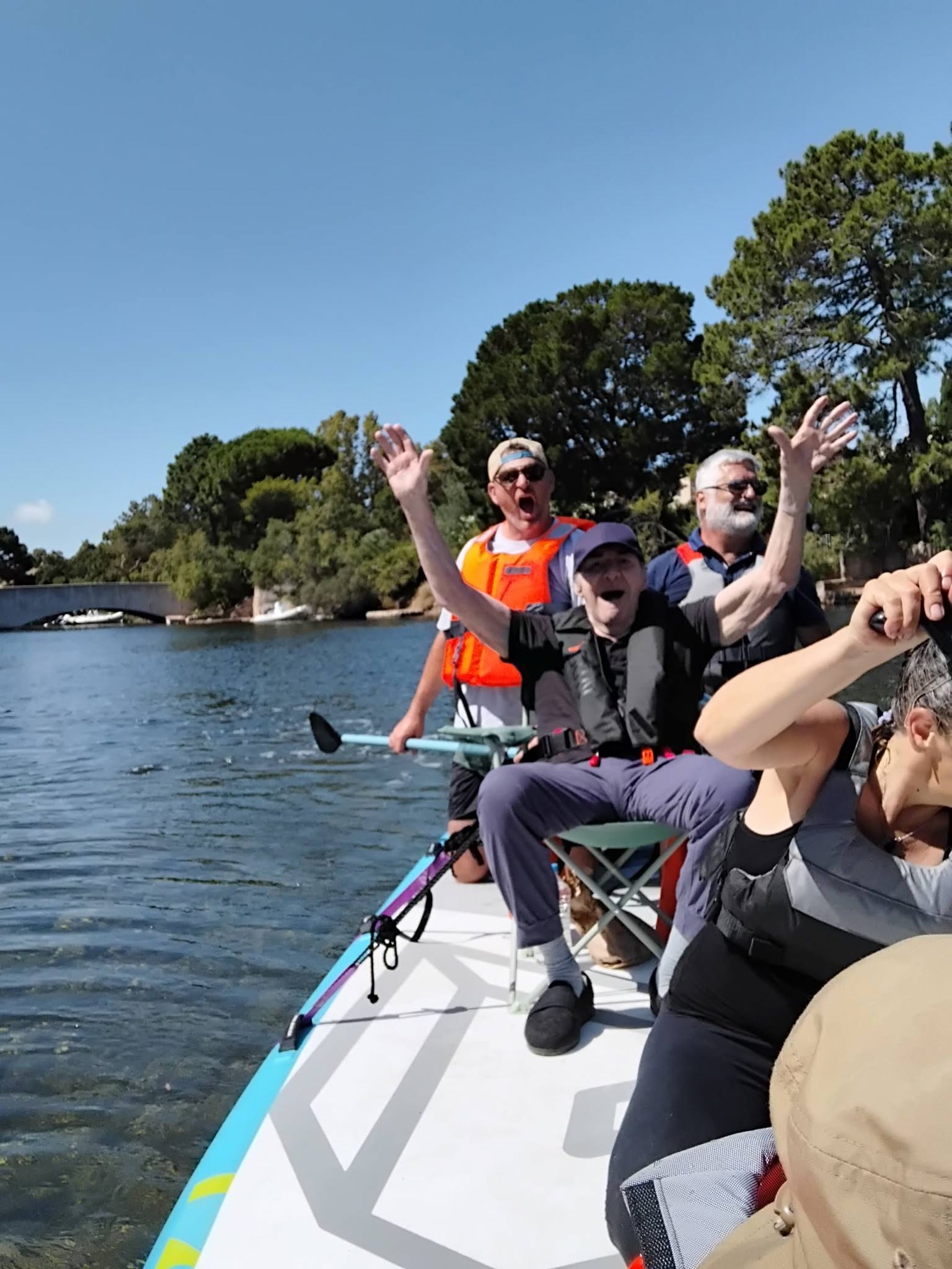 Sortie  Paddle avec Ehpad de bonifacio