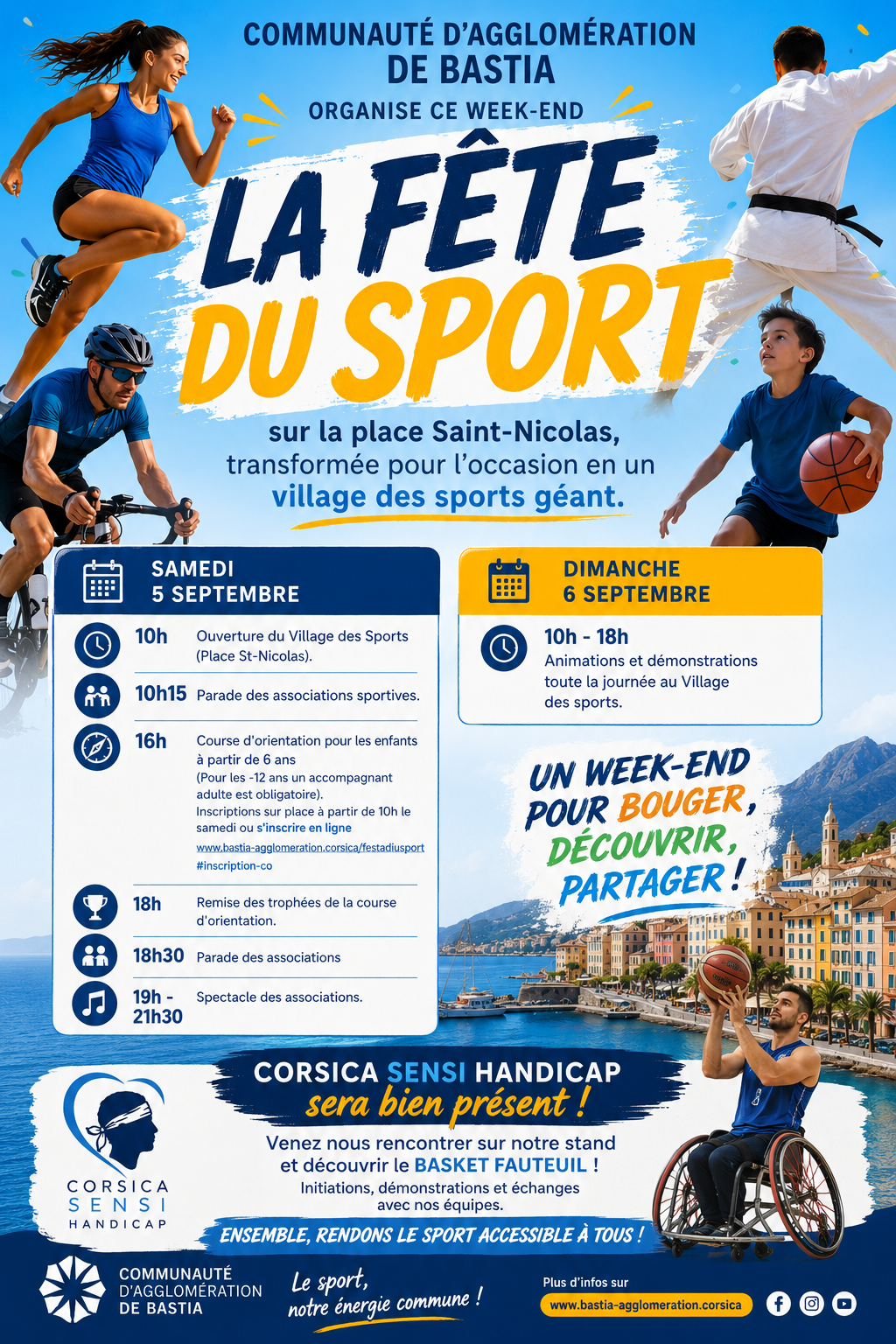 La Fête du Sport sur la place St Nicolas !!!!