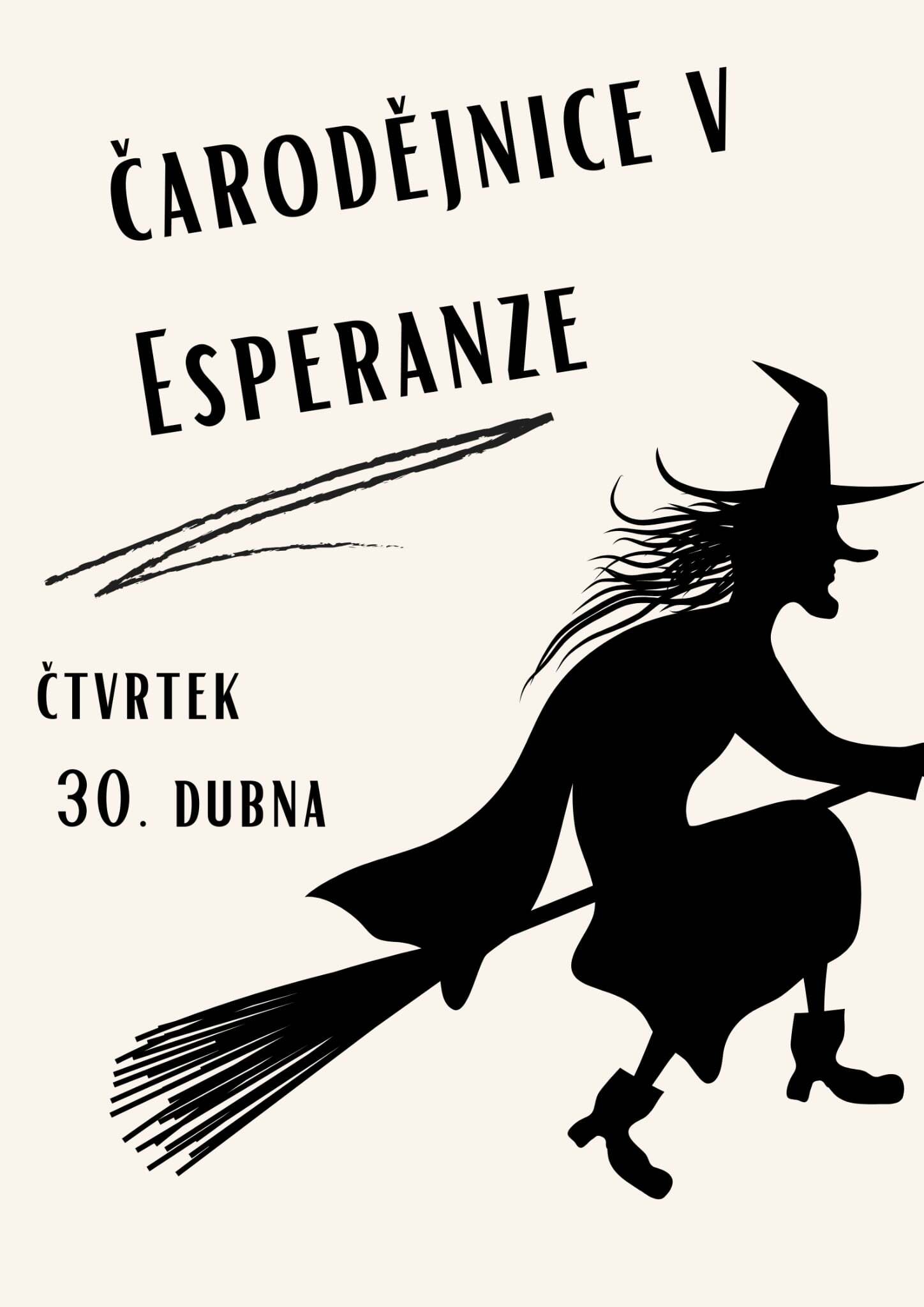 ČARODĚJNICKÁ PÁRTY 30.4.2026