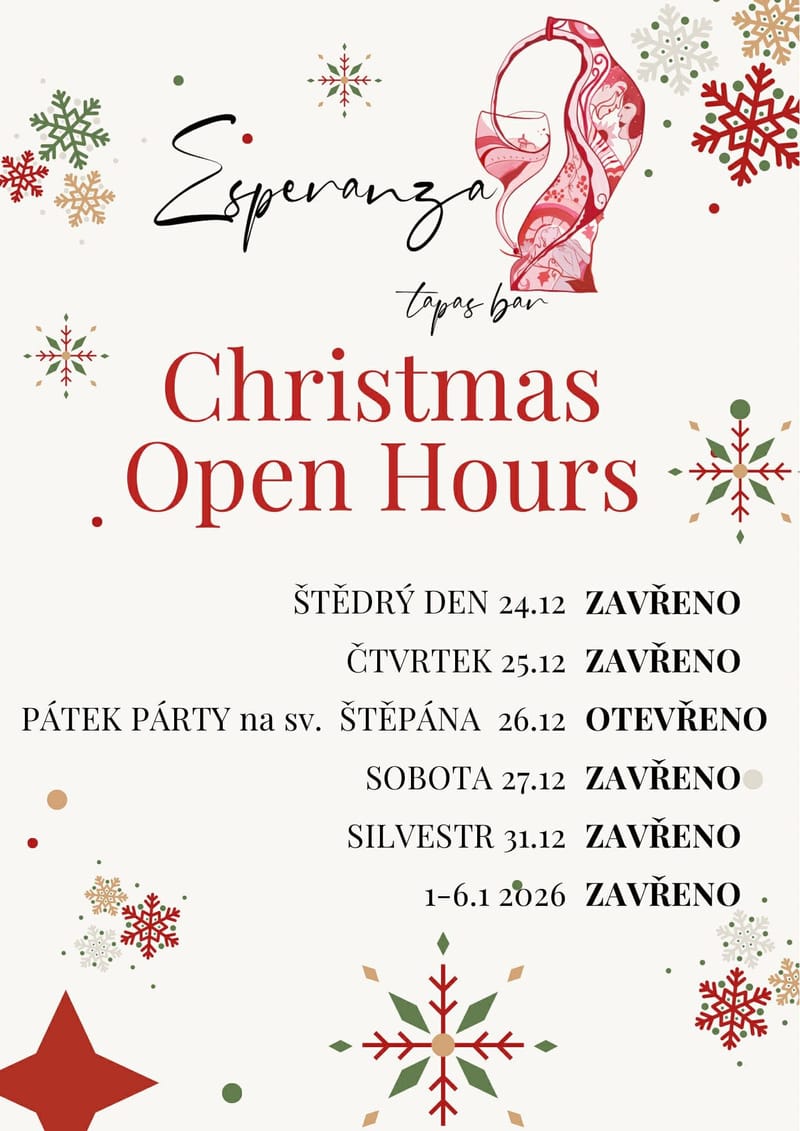 Christmas open hourt