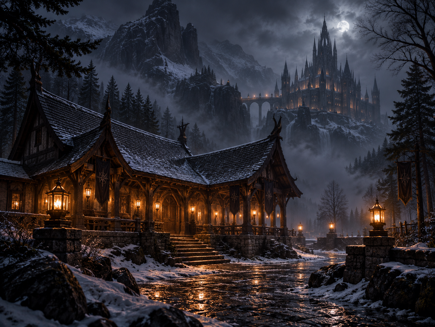 ERYNDRAEL MONASTERY AND THE MEETING HOUSE