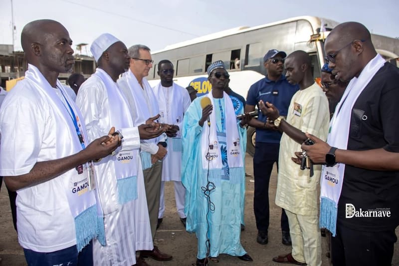 🌙 Remise de dons de Dakarnave à l’occasion du Gamou de Tivaouane