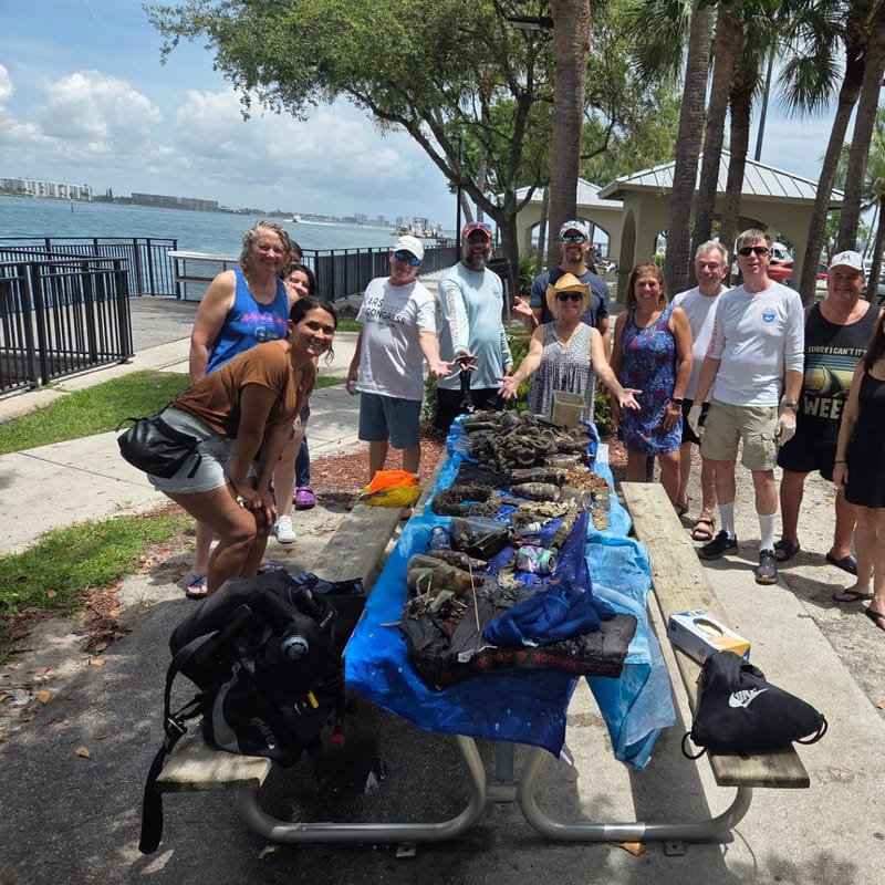 We Removed 30 lbs. of Debris from the Ocean