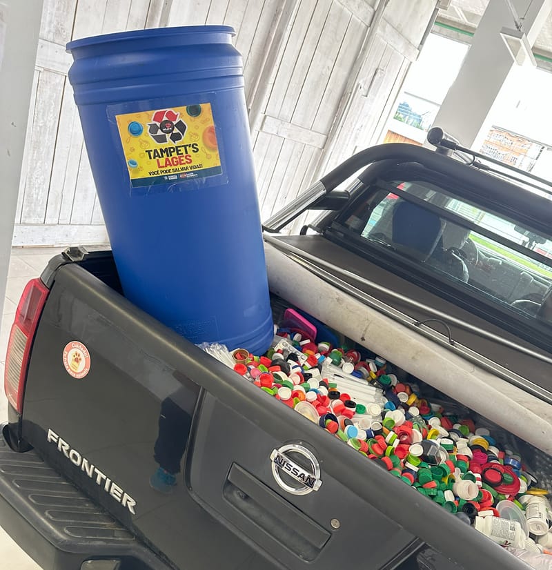 Projeto Tampets é reestruturado para gerar maior impacto social e ambiental