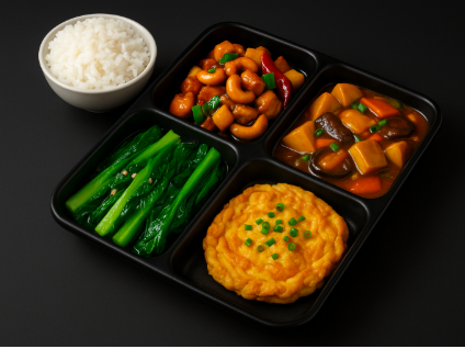 The Harmony of Chinese Set (For 2 persons) เซ็ตสำรับจีนกลมกล่อม (สำหรับ 2 ท่าน)