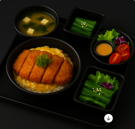 The Japanese Comfort Set (For 1  Person)  เซ็ตอาหารญี่ปุ่นโฮมเมด (สำหรับ 1 ท่าน)