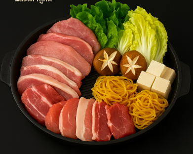 Shabu Set (For 2 Persons)(ชุดชาบูสำหรับ 2 ท่าน)