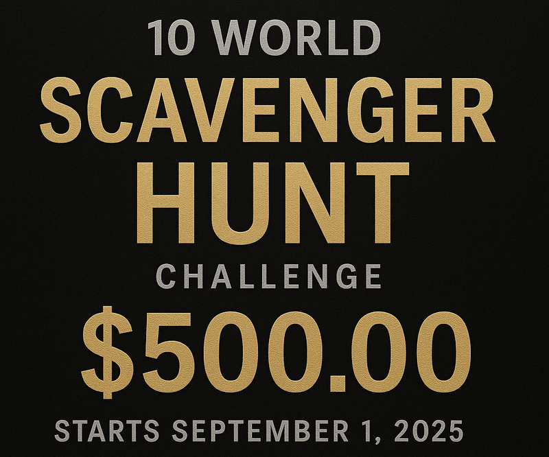 10 World Scavenger Hunt