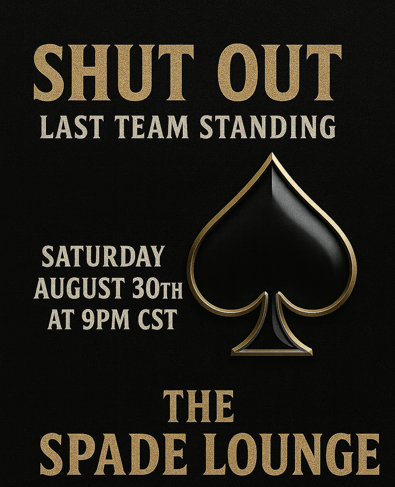 Shut-Out Spades Last Team Standing