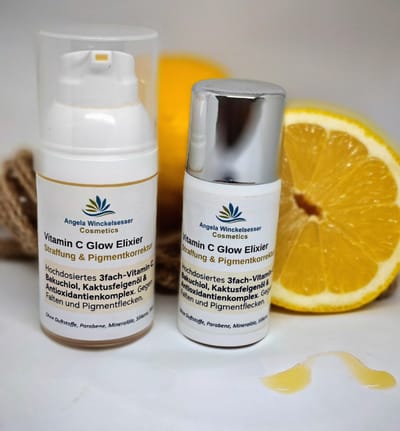 Vitamin C Glow Elixier – mein Wirkstoff-Highlight bei Pigmentflecken und ersten Zeichen der Hautalterung