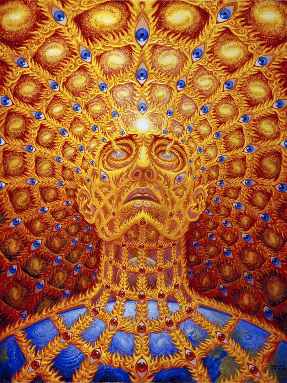 Conciencia Envolvente, Alex Grey, Movicierto:  Arte Visionario.