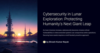 Cybersecurity in Moon Exploration