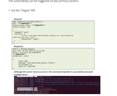 CVE-2025-31644 # F5 BIG-IP Appliance Mode Command Injection Vulnerability POC released >>>
