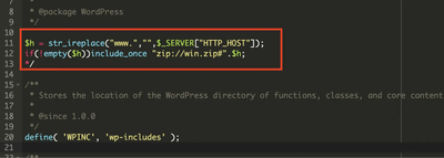 WordPress Websites targeted through an ingenious ZIP archive-based attack