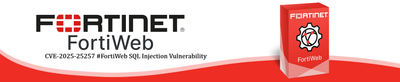 CVE-2025-25257 #FortiWeb SQL Injection Vulnerability