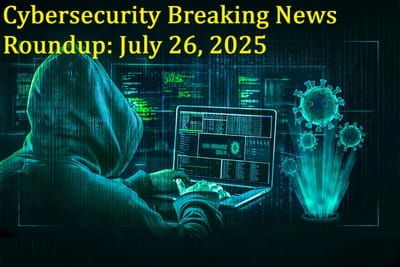 Cybersecurity Breaking News Roundup: July 26, 2025