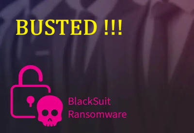 BlackSuit Ransomware Gang Disrupted: Site Seized by Authorities