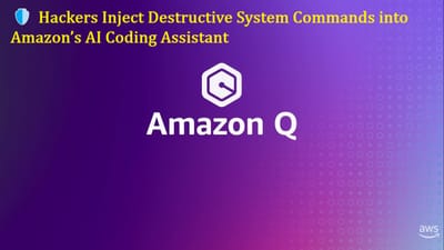 🛡️ Hackers Inject Destructive System Commands into Amazon’s AI Coding Assistant
