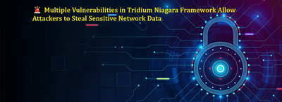 🚨 Multiple Vulnerabilities in Tridium Niagara Framework Allow Attackers to Steal Sensitive Network Data