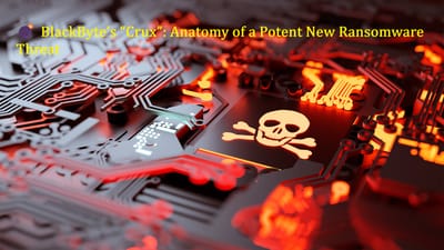 💣 BlackByte’s “Crux”: Anatomy of a Potent New Ransomware Threat