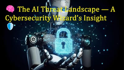 🧠 The AI Threat Landscape — A Cybersecurity Wizard’s Insight 🛡️