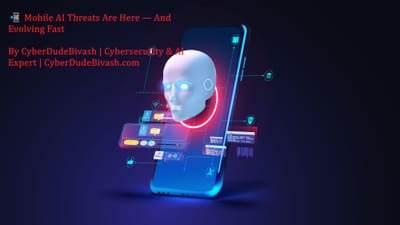 📲 Mobile AI Threats Are Here — And Evolving Fast