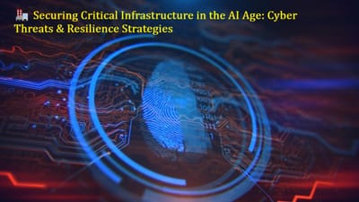 🏭 Securing Critical Infrastructure in the AI Age: Cyber Threats & Resilience Strategies