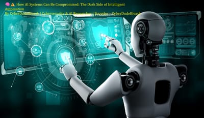 🧠⚠️ How AI Systems Can Be Compromised: The Dark Side of Intelligent AutomationBy CyberDudeBivash | Cybersecurity & AI Researcher | Founder – CyberDudeBivash