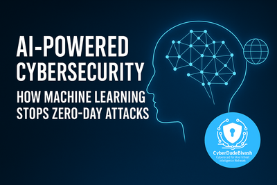 AI-Powered Cybersecurity: How Machine Learning Stops Zero-Day Attacks| Author: CyberDudeBivash