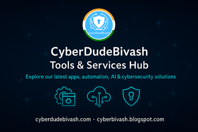 🚀 Introducing Cyberdudebivash-mon-util: Your Next-Gen Monitoring SolutionCategory: Tools & Services | Brand: CyberDudeBivash