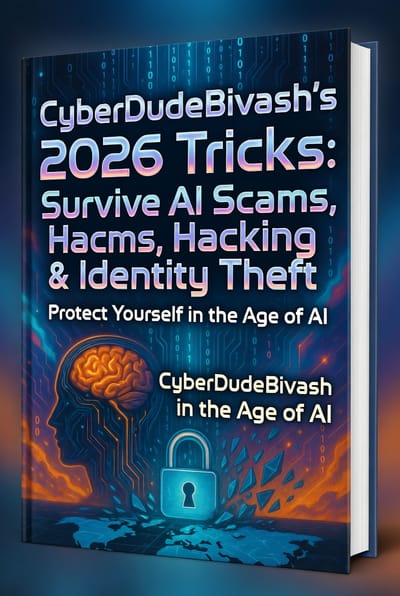 CyberDudeBivash’s 2026 Tricks: Survive AI Scams, Hacking & Identity Theft
