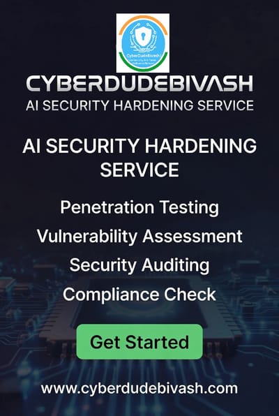CYBERDUDEBIVASH — AI Security Hardening Service