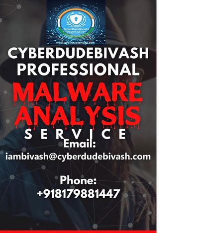 CYBERDUDEBIVASH Professional Malware Analysis Service