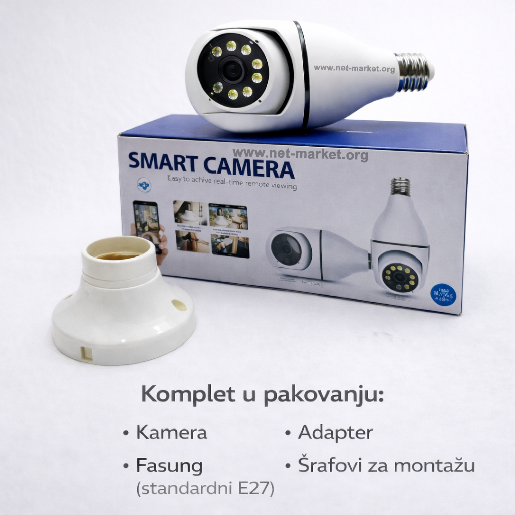 komplet kamera sijalica