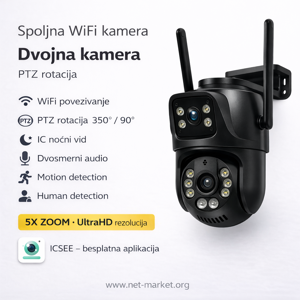 Spoljsna p6-qq6 kamera