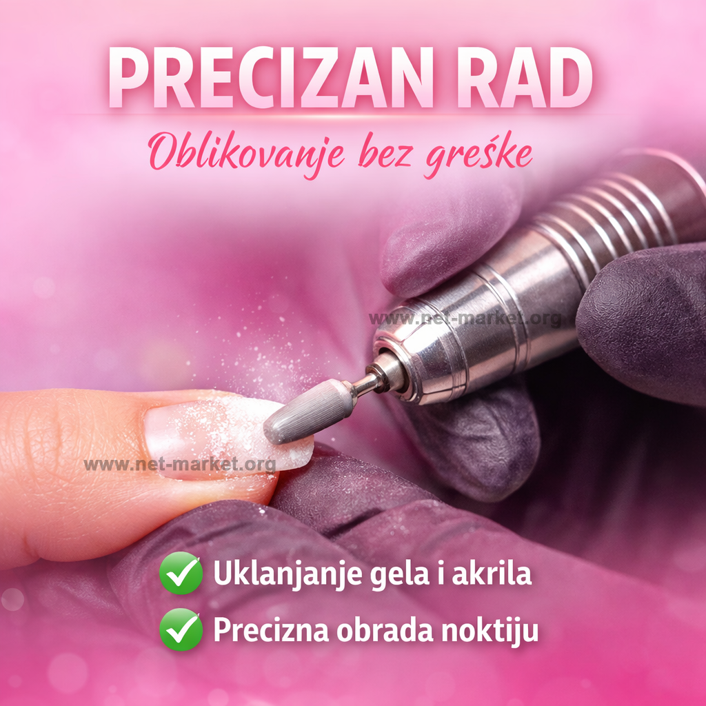 Turpija za nokte precizna u radu