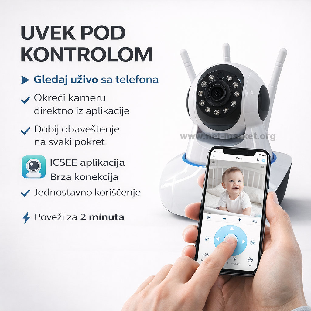 funkcije bebi kamere