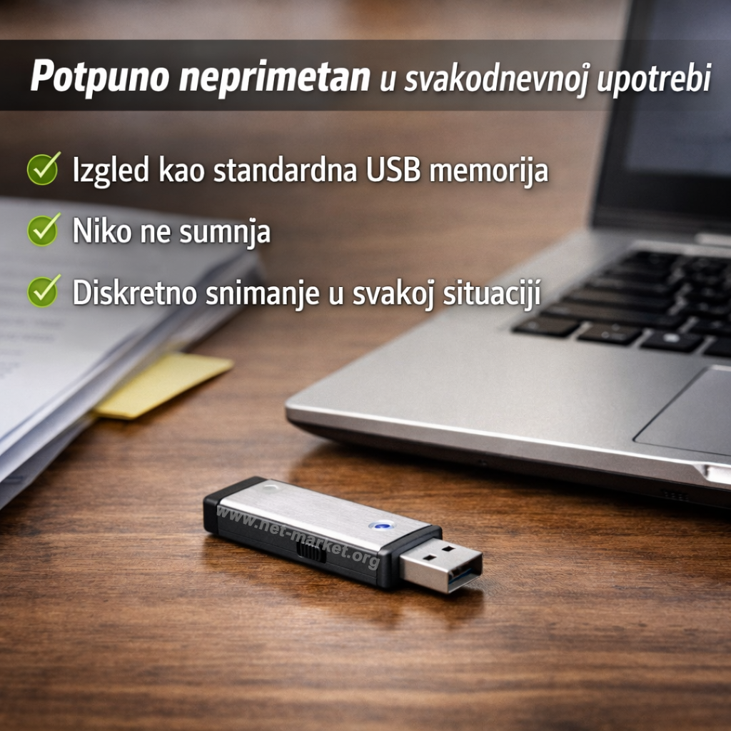 diskretna upotreba usb prisluskivac