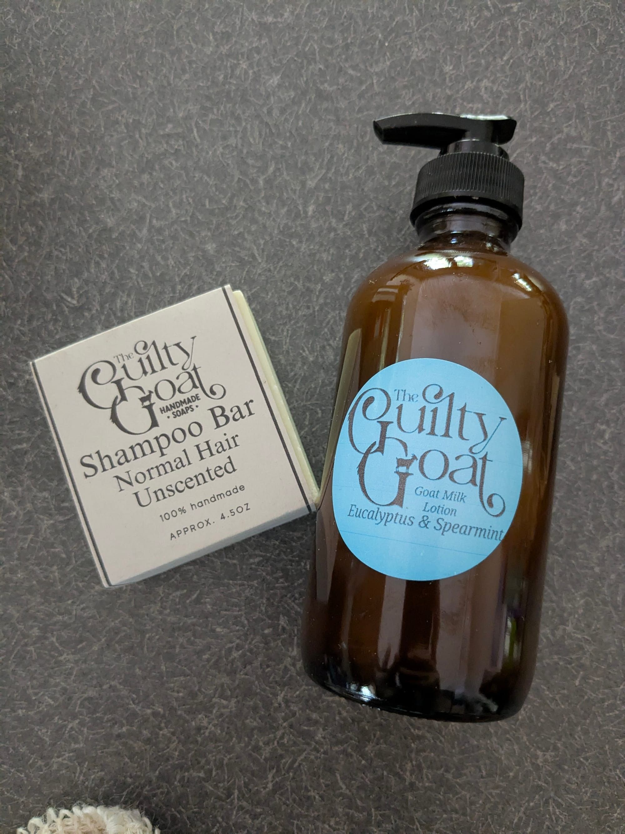 Shampoo bar is shown, normal, unscented. 