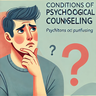 مفاهيم ما قبل الإرشاد النفسي العلاجي/6/شروط الإرشاد النفسي