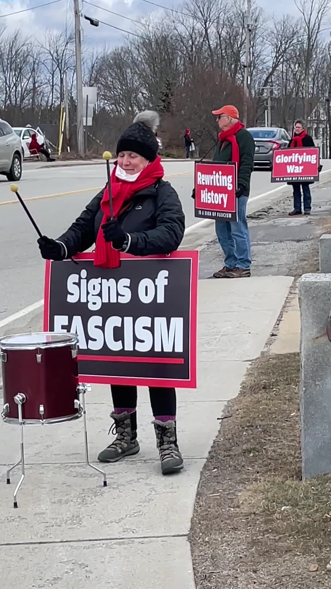 3/21 PopUp in Jaffrey sponsored by Jaffrey Dems