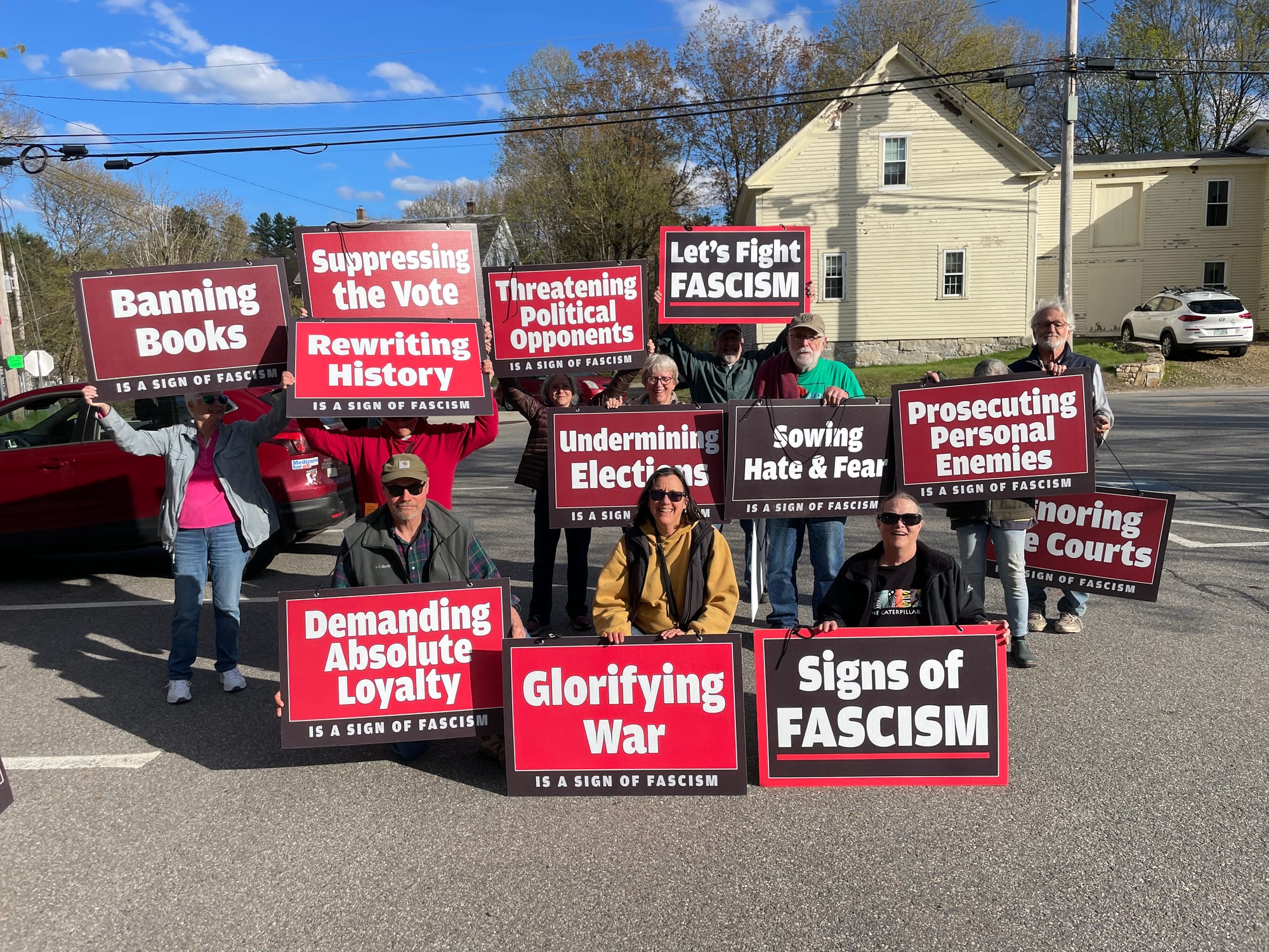 Signs of Fascism... examples here in NH