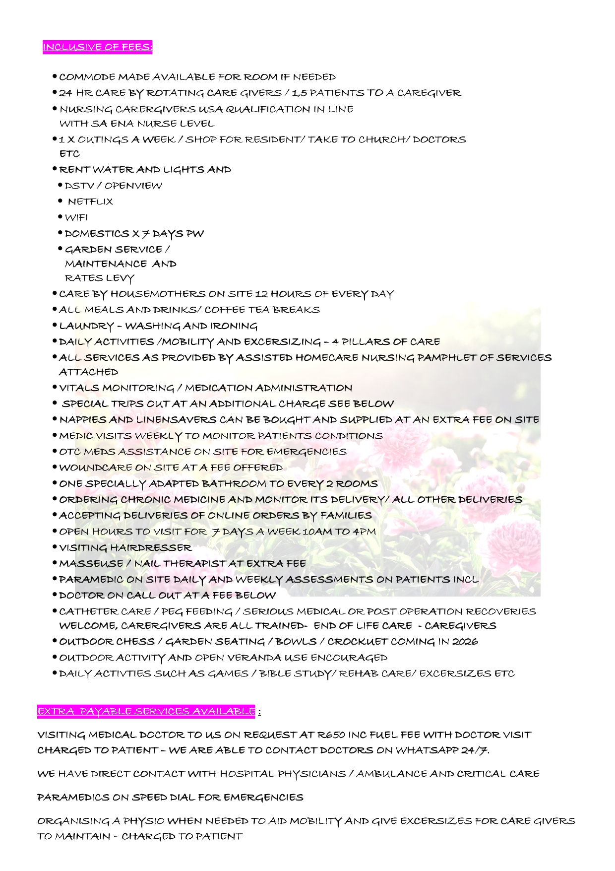 INFO PACK 2026