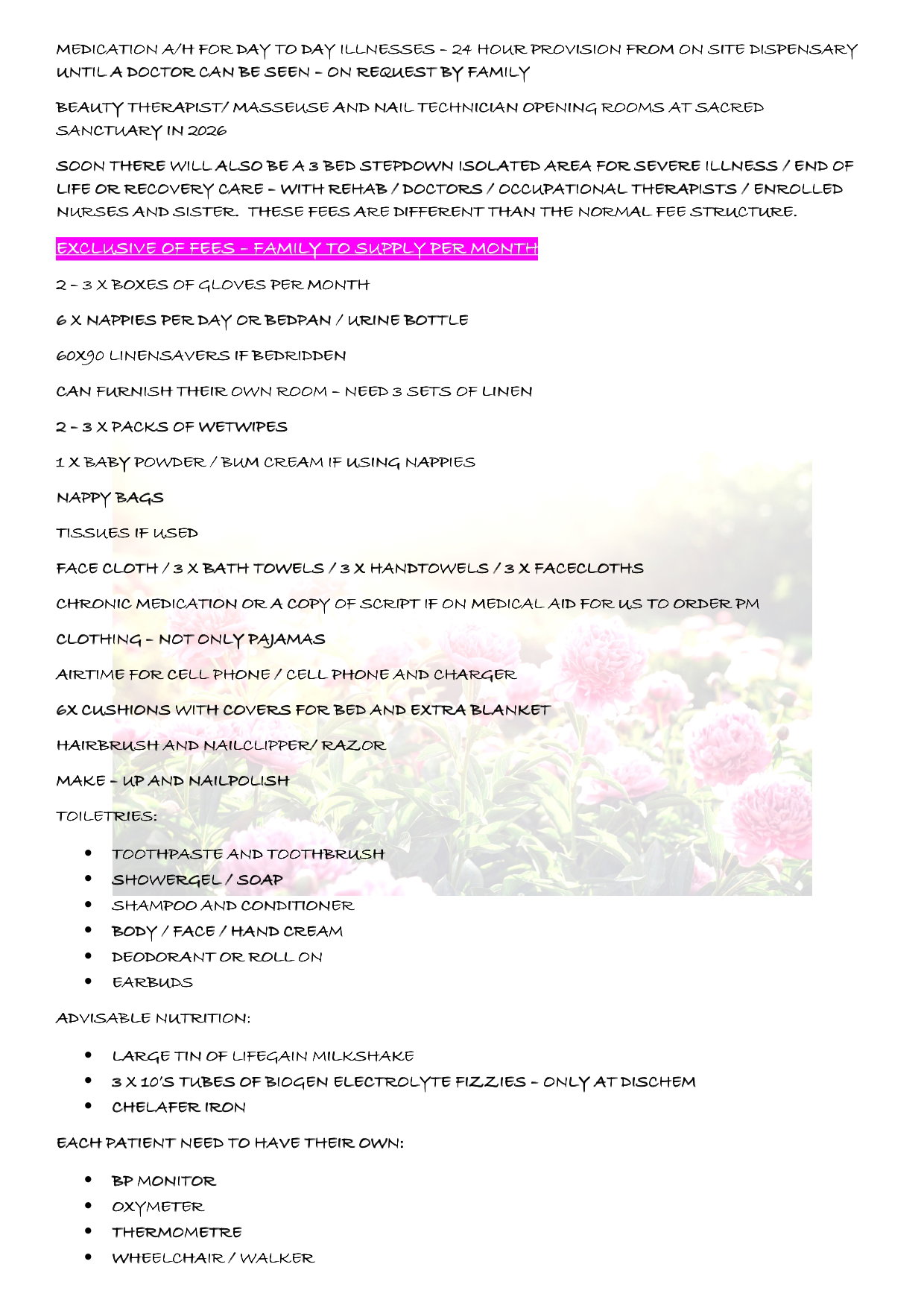 INFO PACK 2026